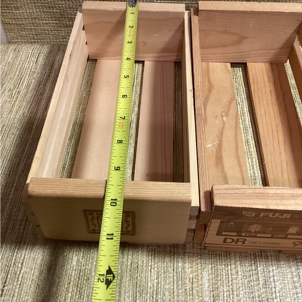 Vintage 2 Napa Valley Wooden Crates - Picture 6 of 7